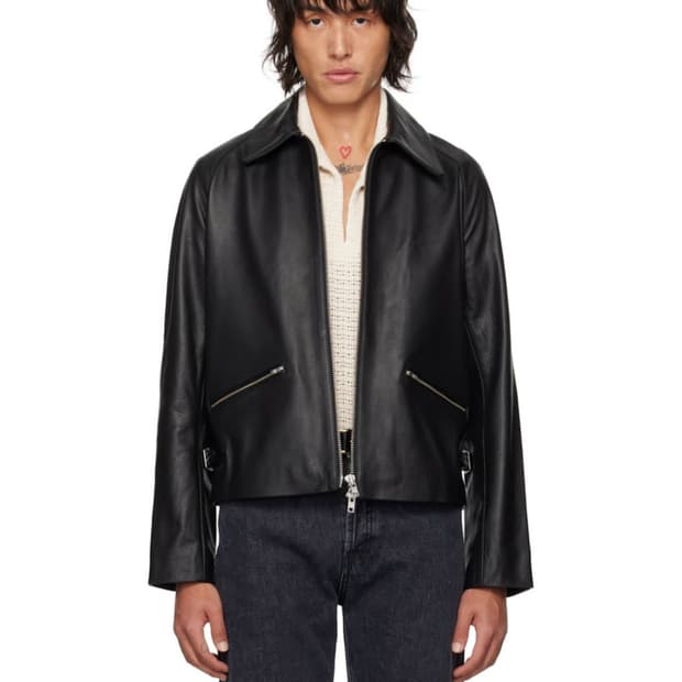 Sunflower 선플라워 트라이엄프 레더 자켓 50