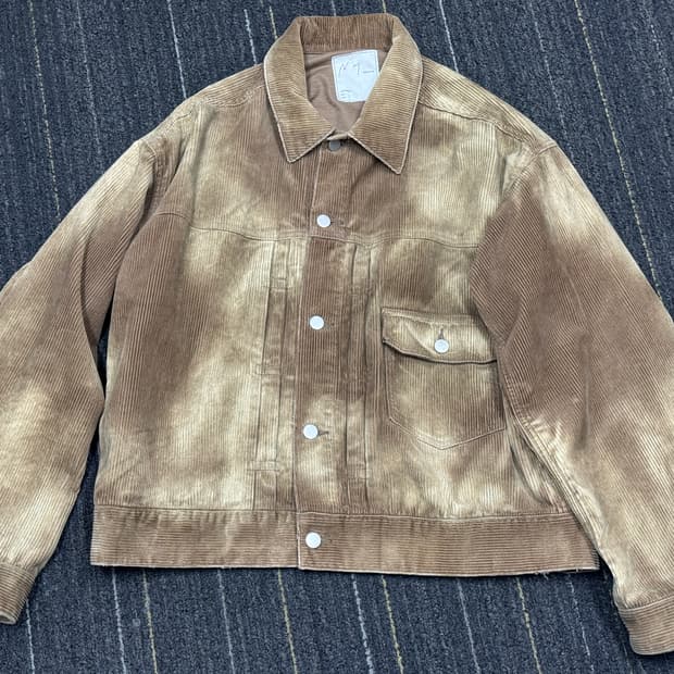 [1]안셀름 코듀로이 트러커 자켓 팝니다