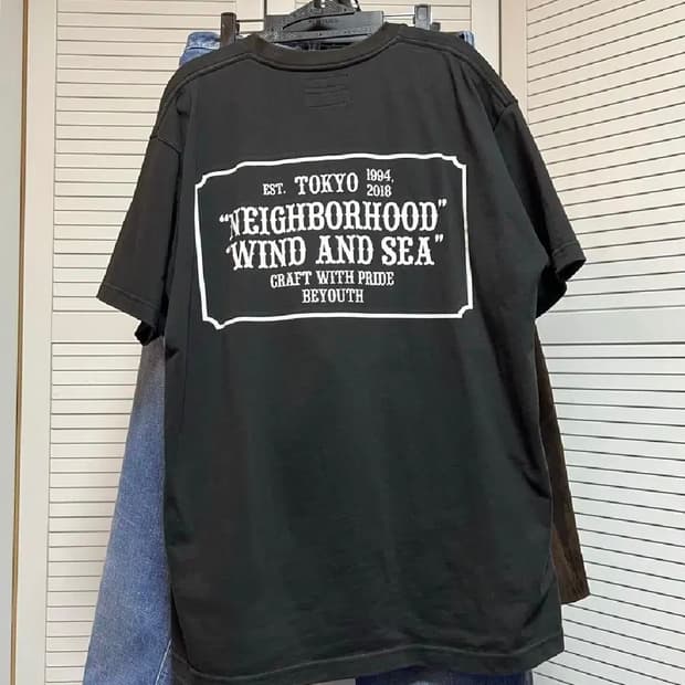 네이버후드 티셔츠 