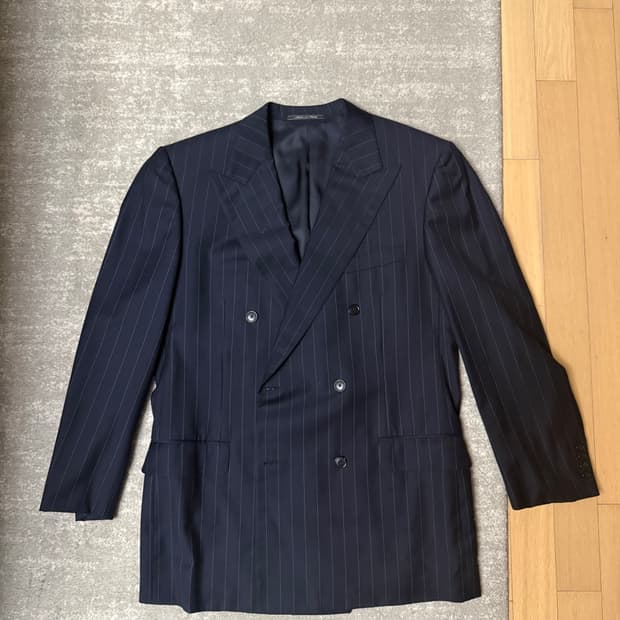 1980s Ermenegildo zegna double jacket