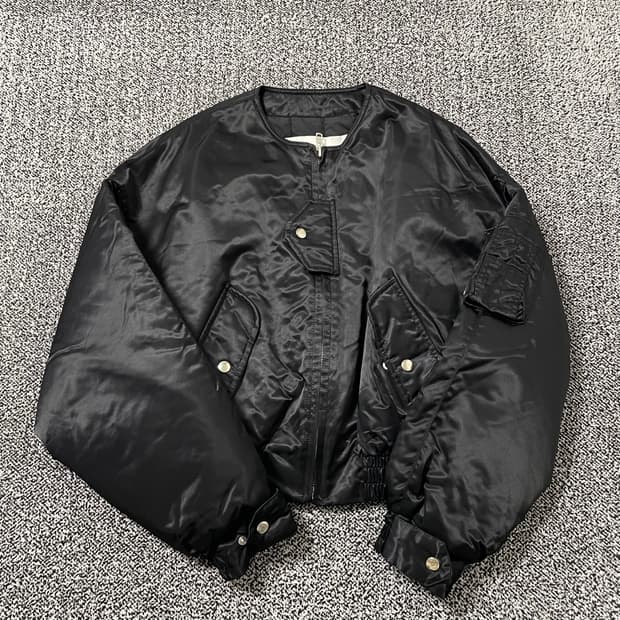 빈티지9. 페이퍼문 ma-1 누빔 봄버 자켓 항공점퍼