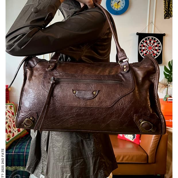 Largo Japan Cowhide Leather City Bag