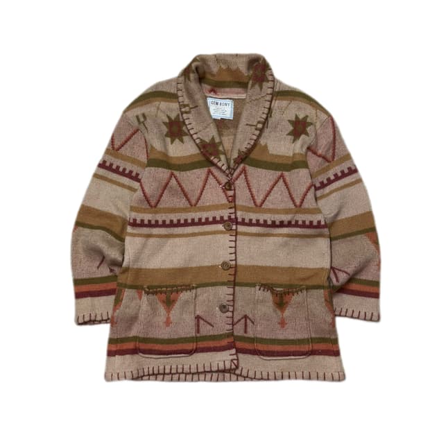 GEM BONY native knit cardigan 