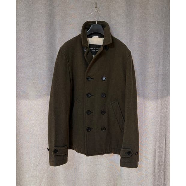 꼼데가르송 옴므플러스 피코트