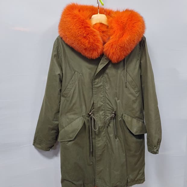 Furs66  폭스퍼 야상 롱 패딩 여성66