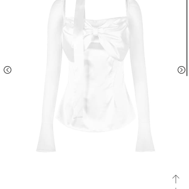 고희 힐다 실크 스완 블라우스 팝니다 , Silky Swan Blouse