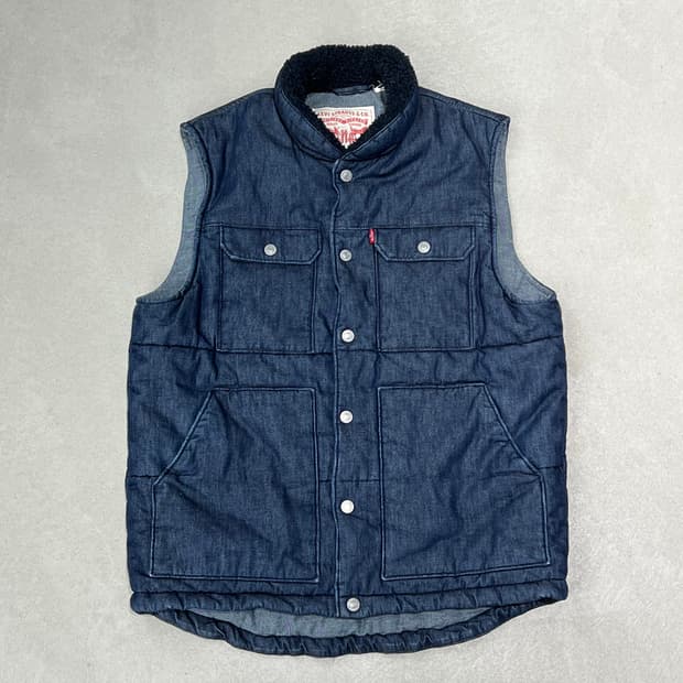 리바이스 데님 패딩베스트 s09312