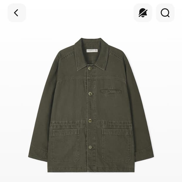 노운 페이디드 초어 자켓 카키 1