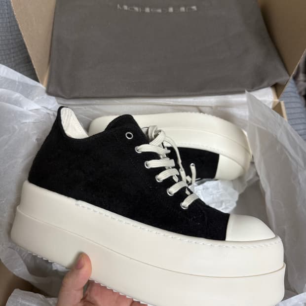 [41] 릭오웬스 다크쉐도우 더블 메가범퍼 스니커즈