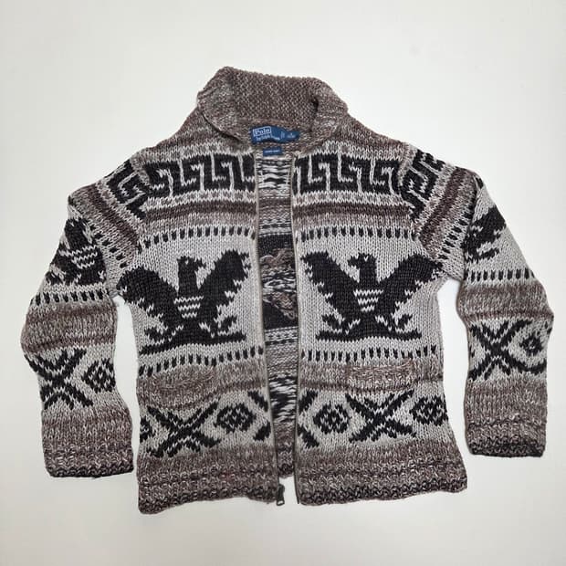 폴로 썬더버드 코위찬 핸드니트 M