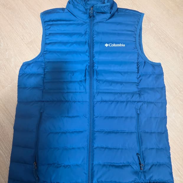 컬럼비아 덕다운 경량 패딩 베스트 조끼