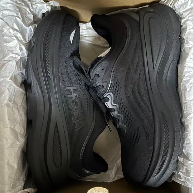 호카 본디 9 블랙 - 와이드 275mm
