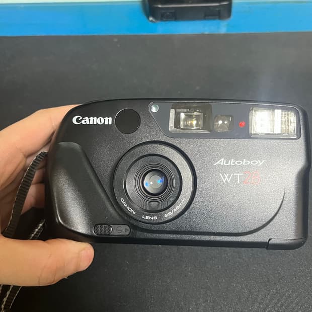 캐논 wt 28 오토보이 필름 카메라