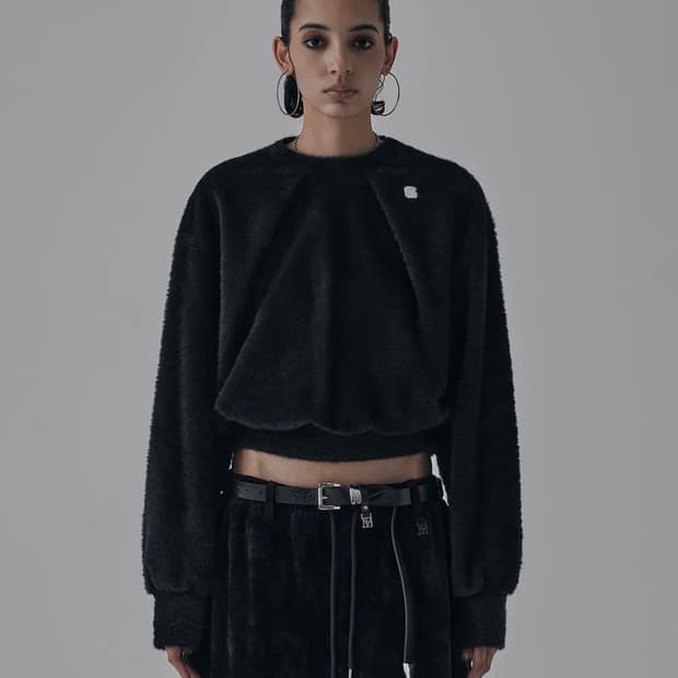 트리밍버드 Hairy Pin Tuck Sweat Shirt 맨투맨