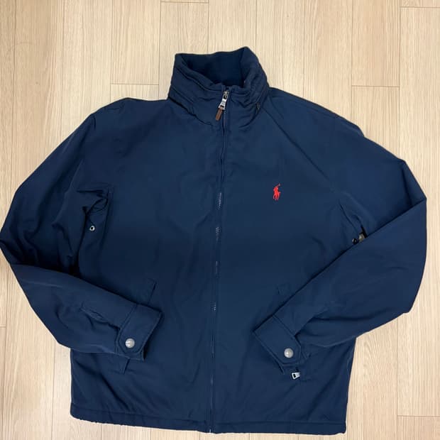 폴로 나일론 자켓 네이비
