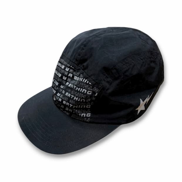 BAPE 모토 스포츠 나일론 캠프캡