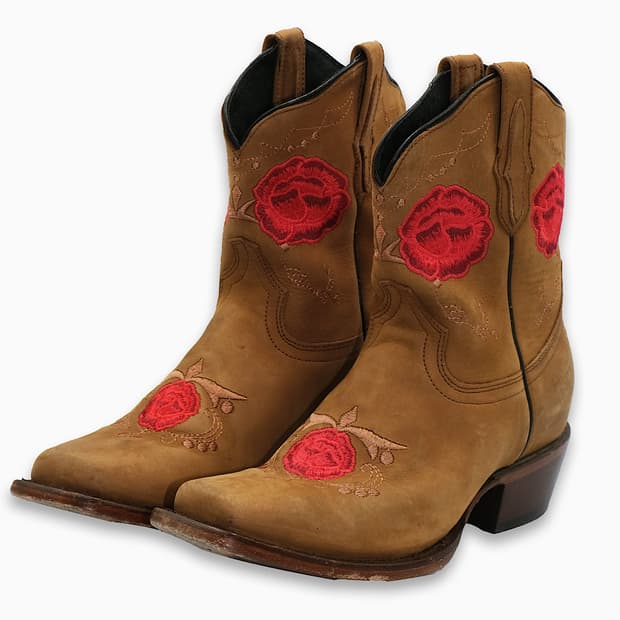 빈티지 웨스턴 레더 부츠 7.5(240-245) 사이즈 BT24001