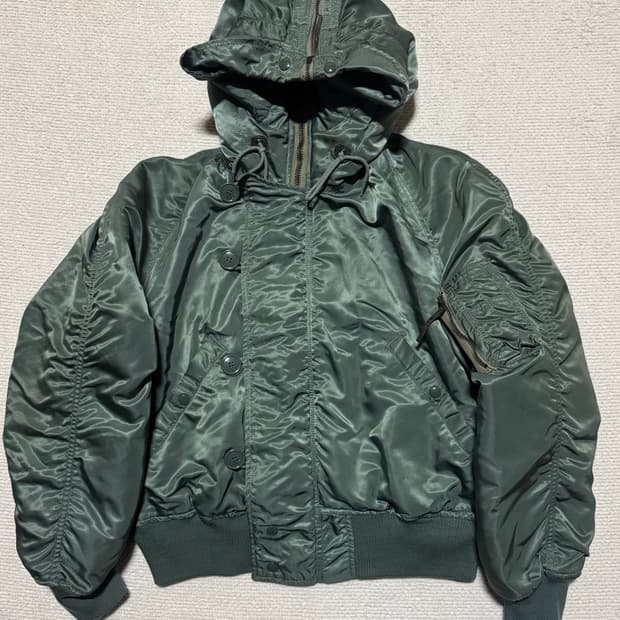 70s 알파인더스트리 오리지널 N-2B Flight Jacket L
