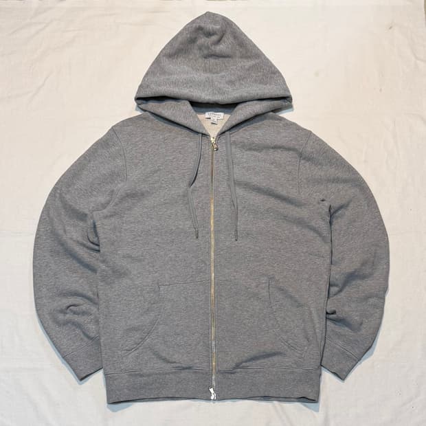 선스펠 SUNSPEL 투웨이 풀집 후드집업 그레이