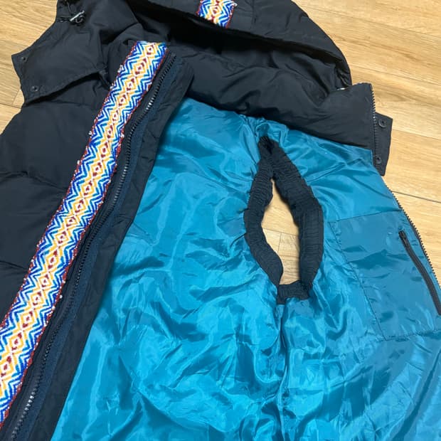 빈티지 모리스타일 투웨이 조끼패딩