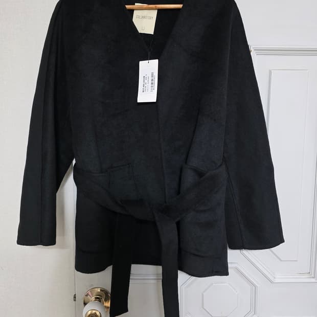 [새제품] 앤디앤댑 콜라보토리 오버사이즈 벨티드 자켓