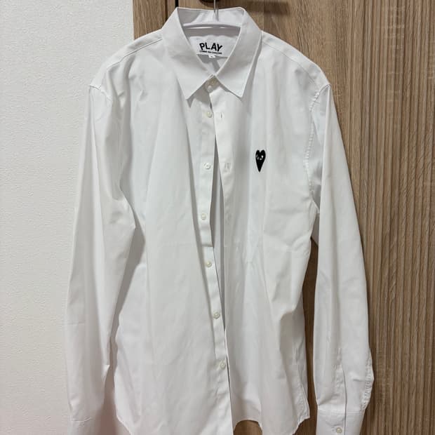 꼼데가르송 블랙와펜 셔츠