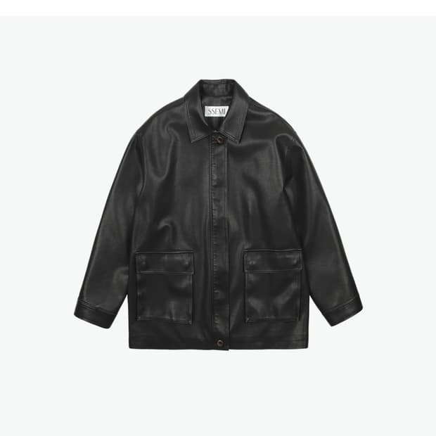 Ssemi 레더 자켓
