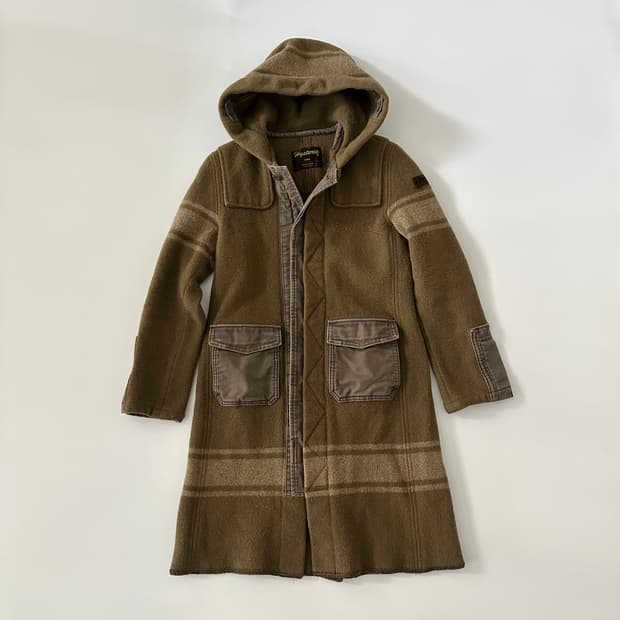 히스테릭글래머 hysteric glamour 후드 울 코트