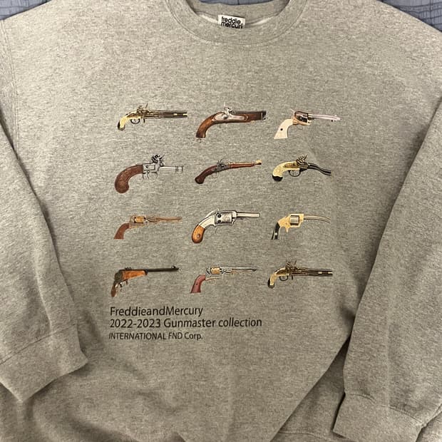 (XL) 프레드앤머큐리 프린팅 스웨트셔츠