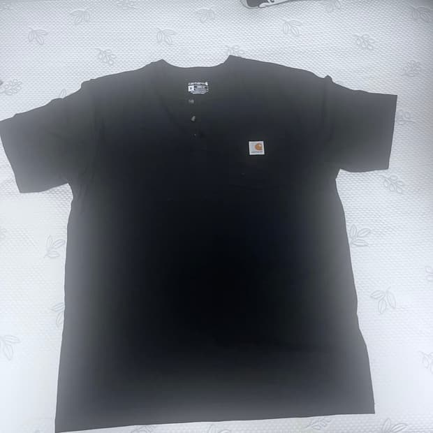 칼하트 헨리넥 k84 블랙