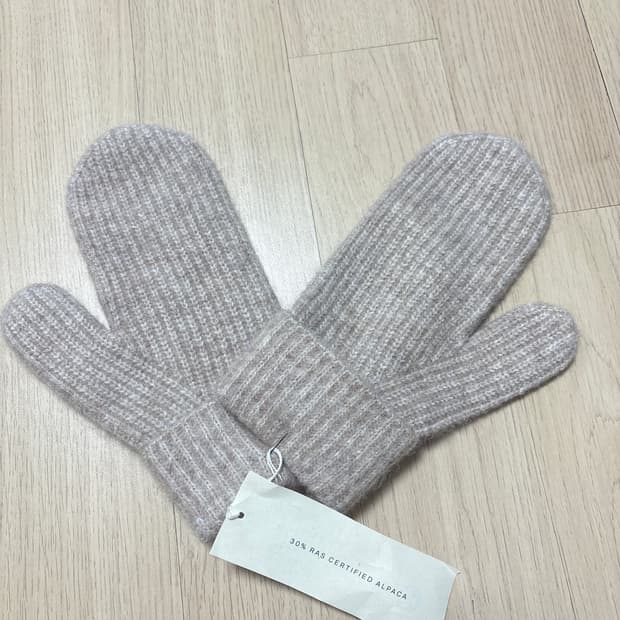아르켓 알파카 블렌드 장갑 새상품