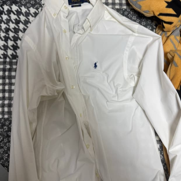 폴로 포플린 셔츠 L