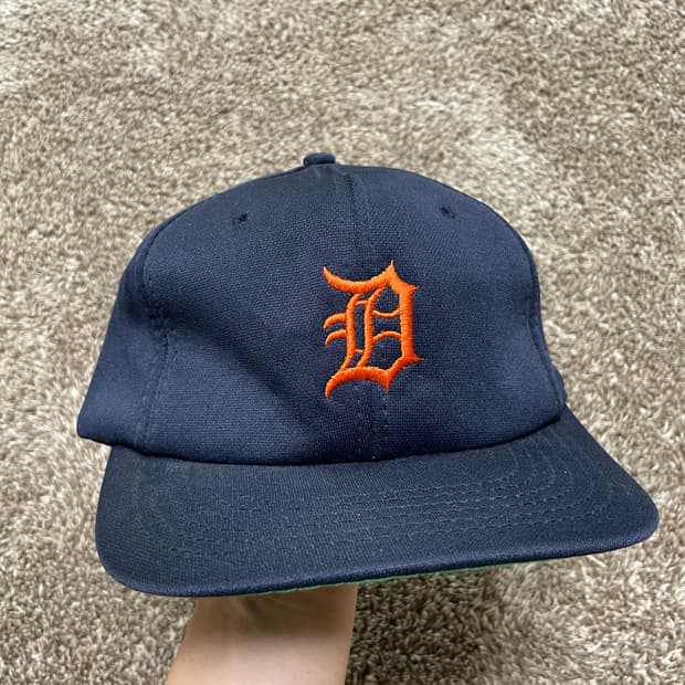 80s 빈티지 디트로이트캡 mlb