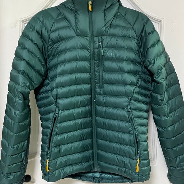 랩 마이크로 라이트 알파인 자켓 (여성) / 그린슬레이트