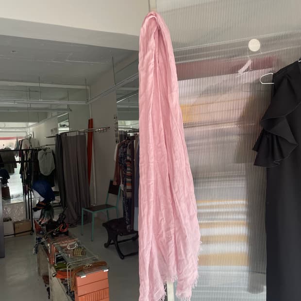 베이비핑크 머플러