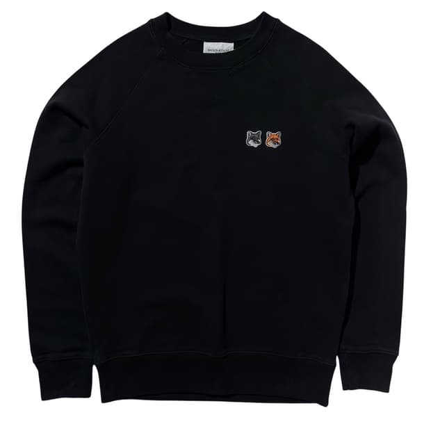 (매장판) 메종키츠네 더블 폭스 헤드 맨투맨