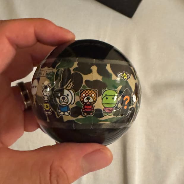25주년 bape 베이프 마일로 피규어 가챠