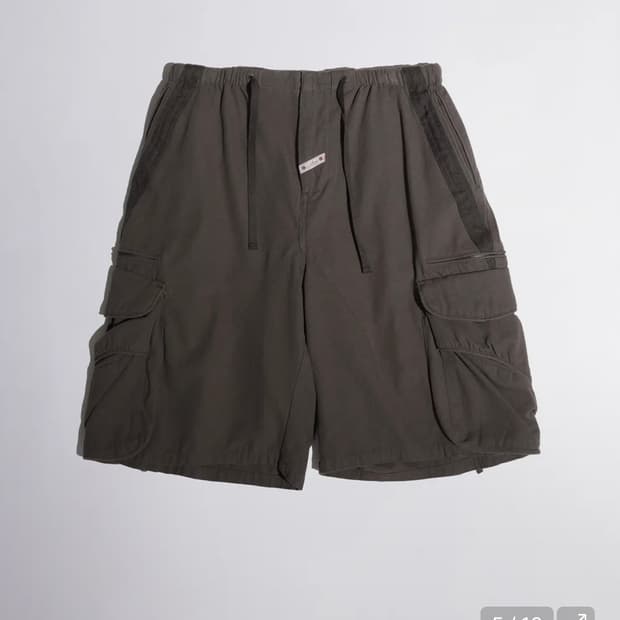 스컬프터 트윌 카고 반바지 차콜 S (품절템)