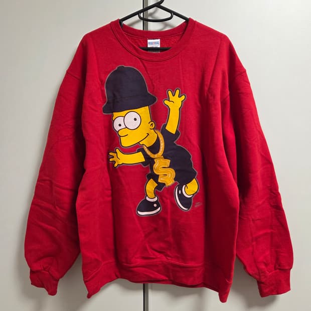 Jerzees 저지스 심슨 맨투맨 스웻셔츠 L(100)