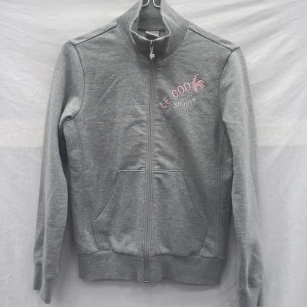 르꼬끄 스포르티브 집업 회색 (여90)