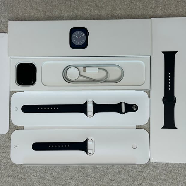 [셀룰+GPS]애플워치8 45mm