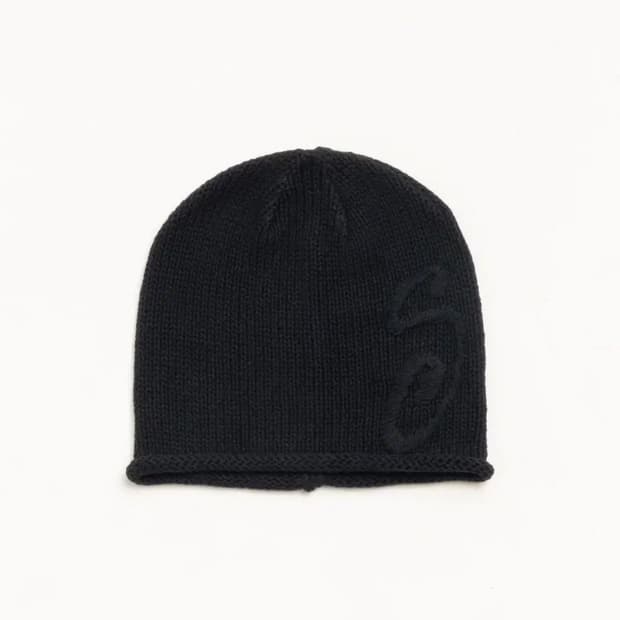 스투시 비니 S KNIT SKULLCAP 블랙