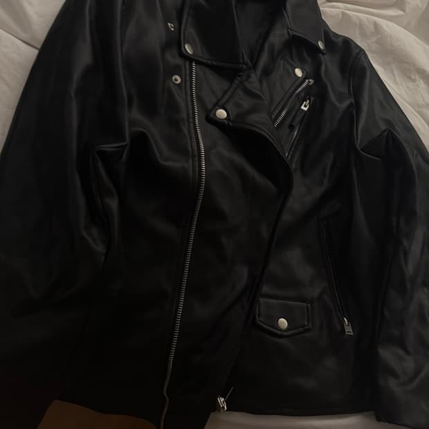 라이더 가죽 자켓