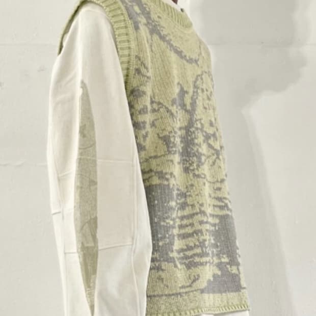 (새제품)로아 ROA Elk Vest 니트 조끼 XL