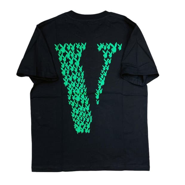 브이론 x 플레이보이 카티 반팔 그린 미판