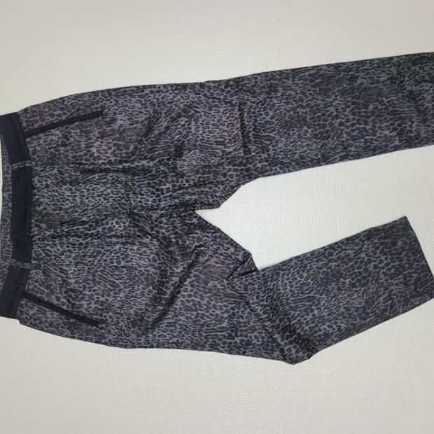 코데즈컴바인 남자 레오파드패턴 팬츠 32 다크그레이