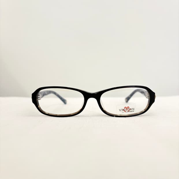 VENETIAN 브라운 스퀘어 빈티지 뿔테