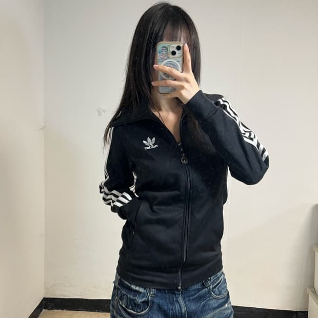 Adidas Black Europa Track Jacket