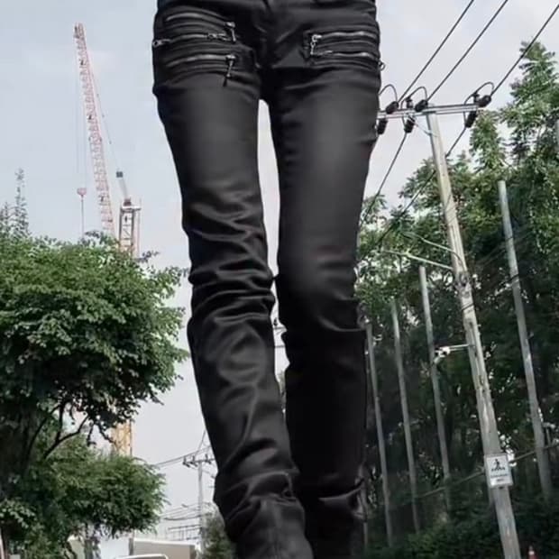 제이디드 런던 왁스 코팅 진 26