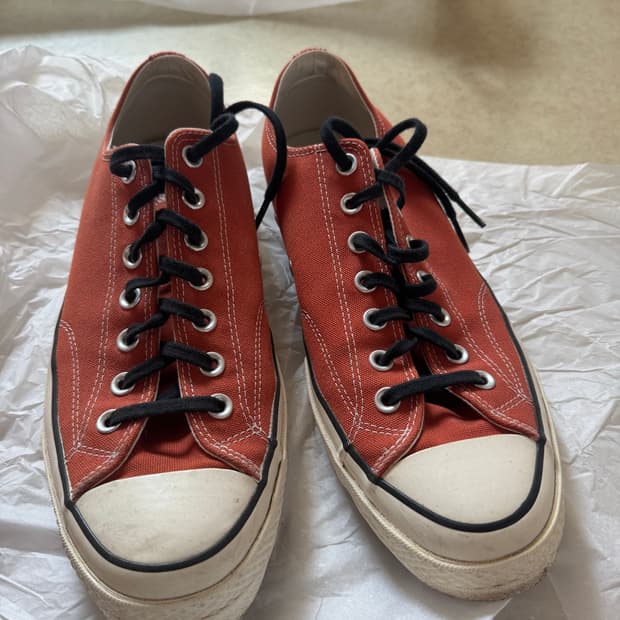 컨버스 척테일러 올스타 로우 오렌지 290 판매합니다!